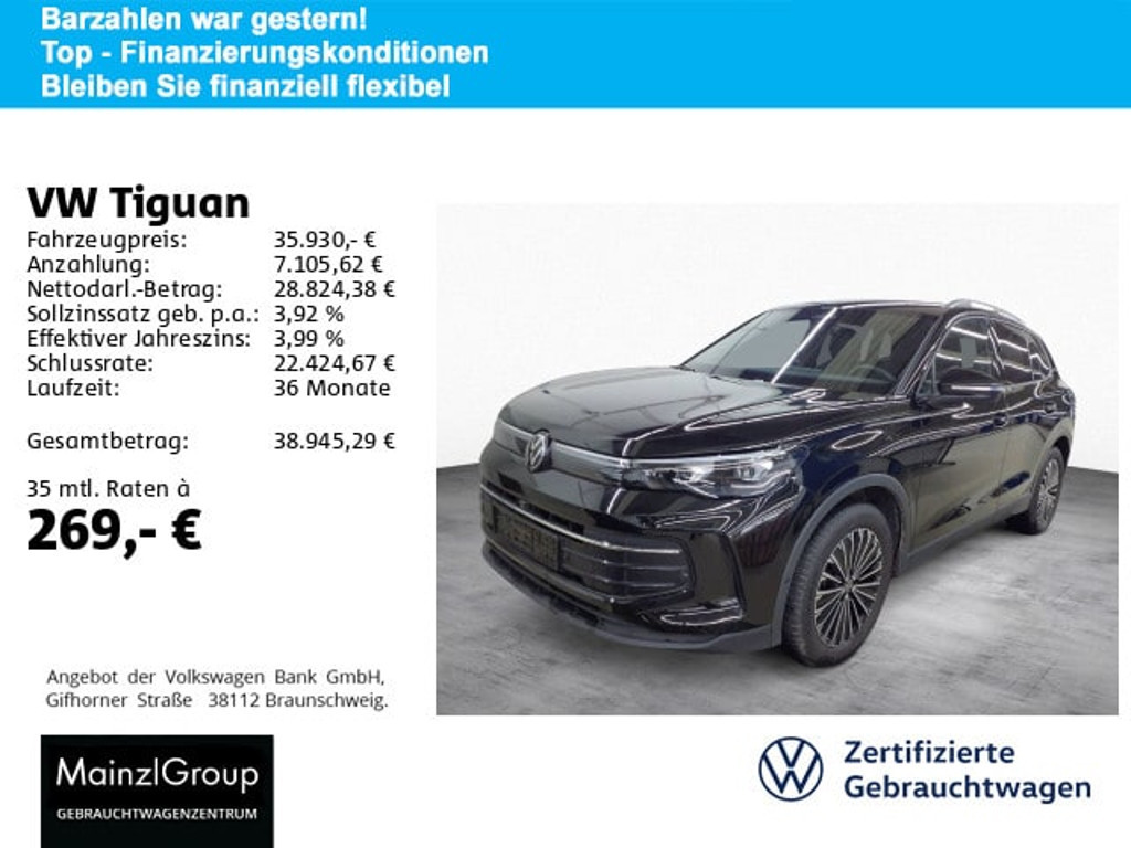 Volkswagen Tiguan 2025 Benzine