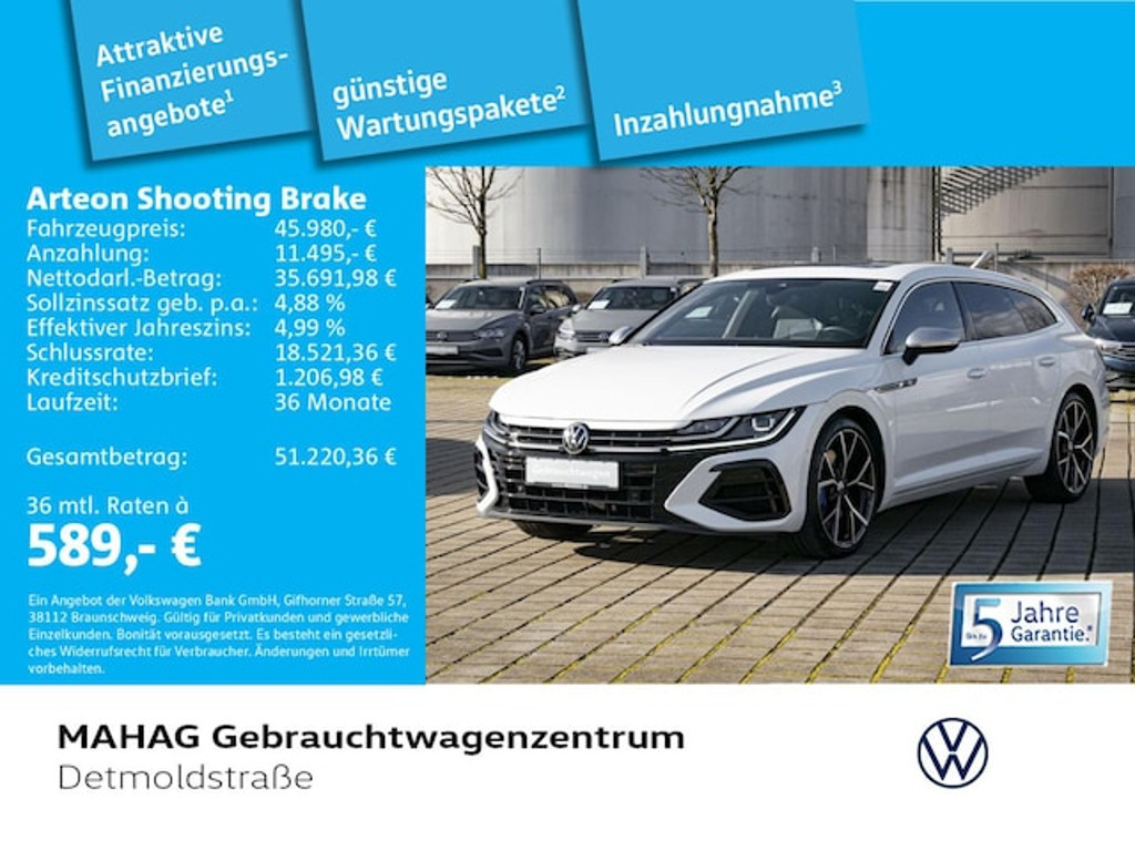 Volkswagen Arteon Shooting Brake 2022 Benzine