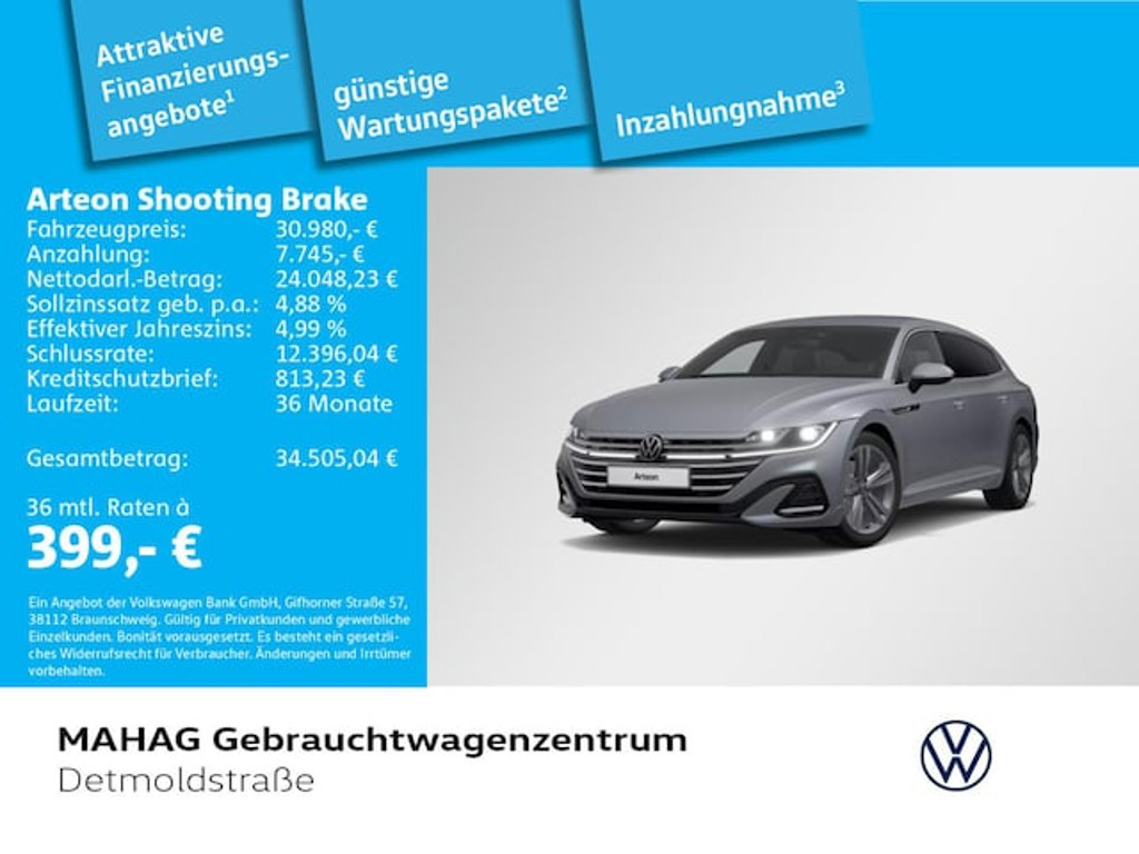 Volkswagen Arteon Shooting Brake 2022 Benzine