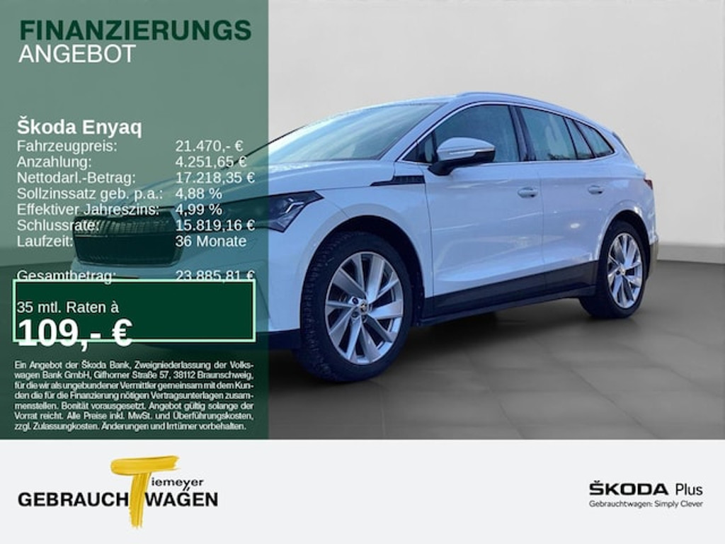 Skoda Enyaq 2021 Elektrisch