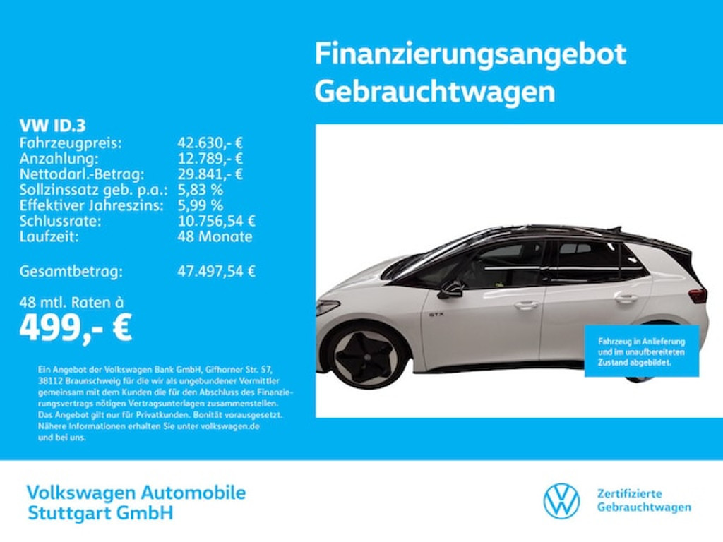 Volkswagen ID.3 2025 Elektrisch