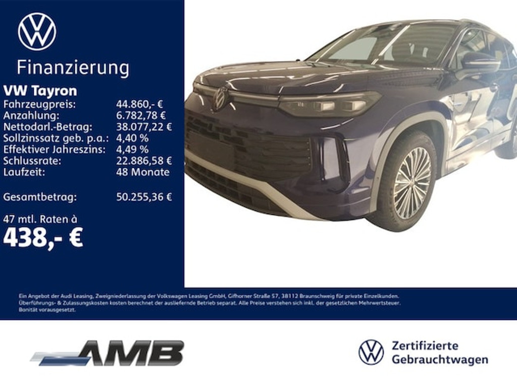 Volkswagen Tayron 2025 Benzine