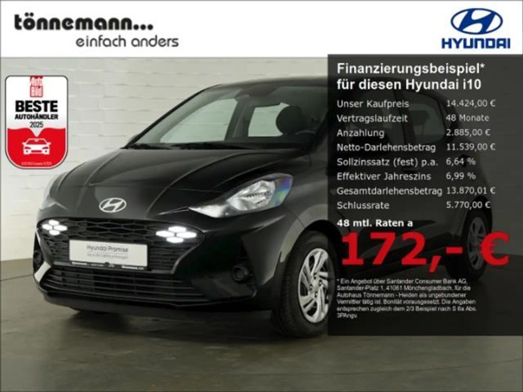 Hyundai i10 2025 Benzine