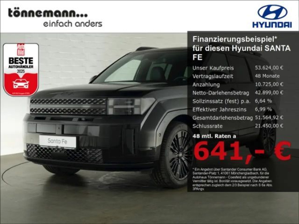 Hyundai Santa Fe 2025 Hybride Benzine