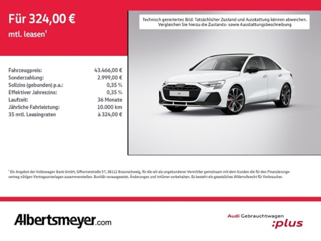 Audi A3 2025 Benzine