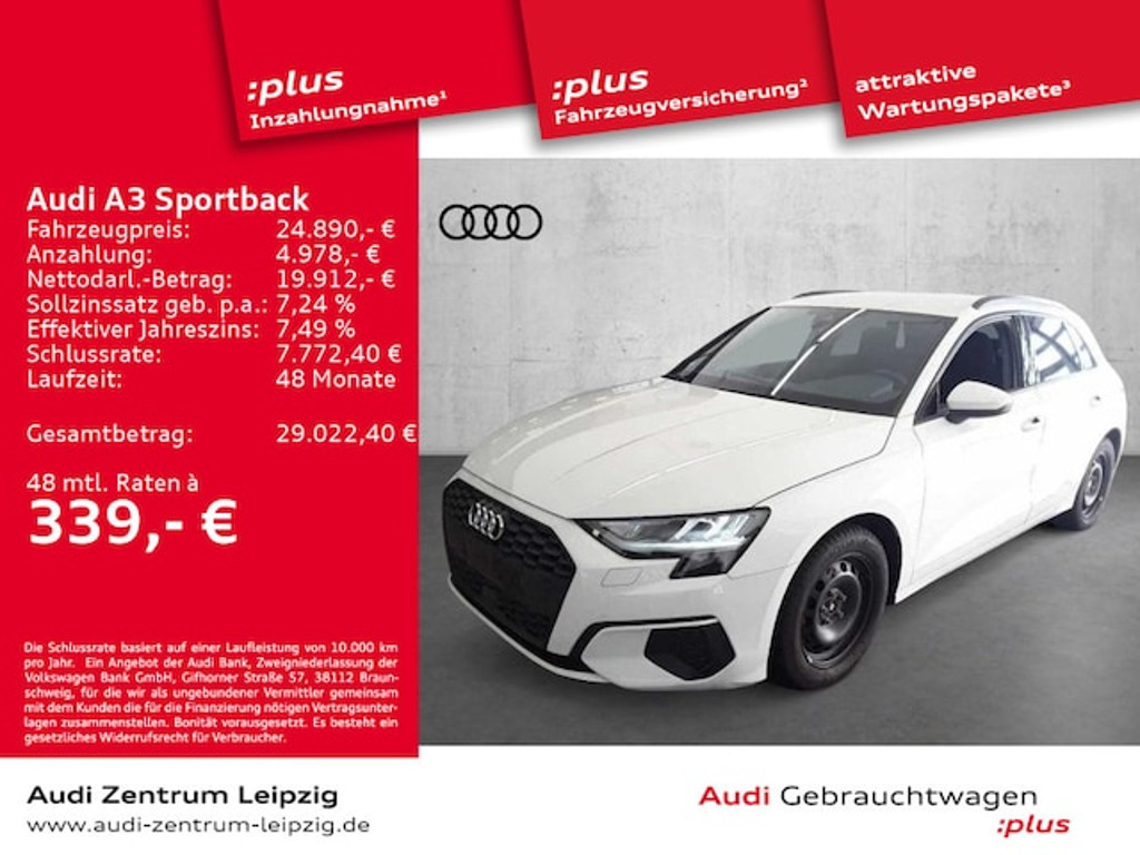 Audi A3 2022 Benzine