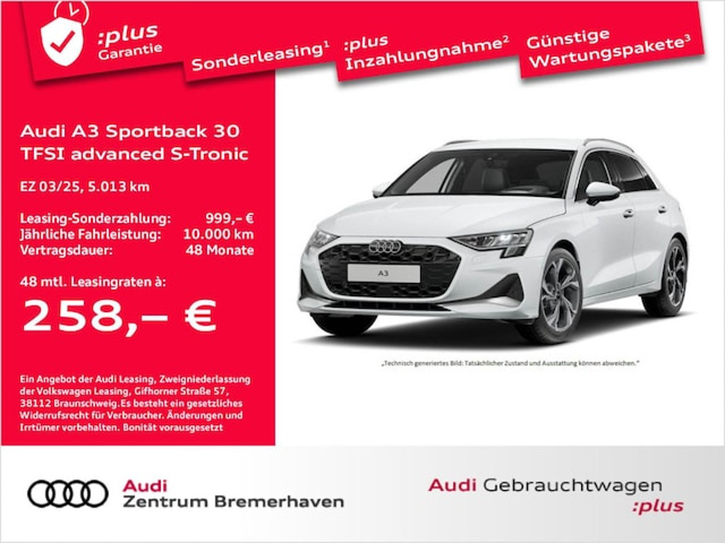 Audi A3 2025 Benzine