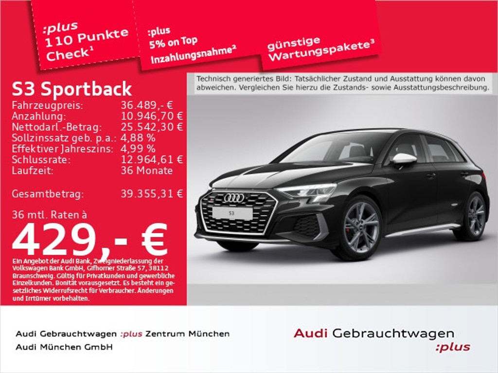 Audi S3 2024 Benzine