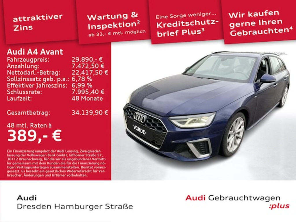 Audi A4 2023 Benzine