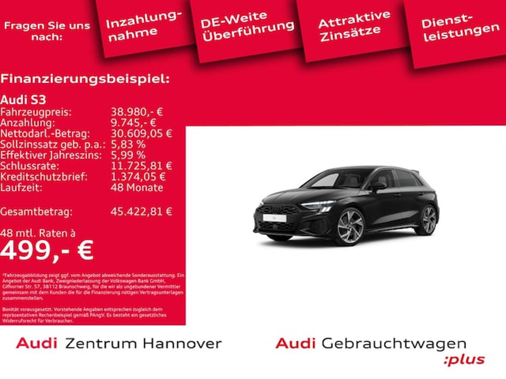 Audi S3 2023 Benzine