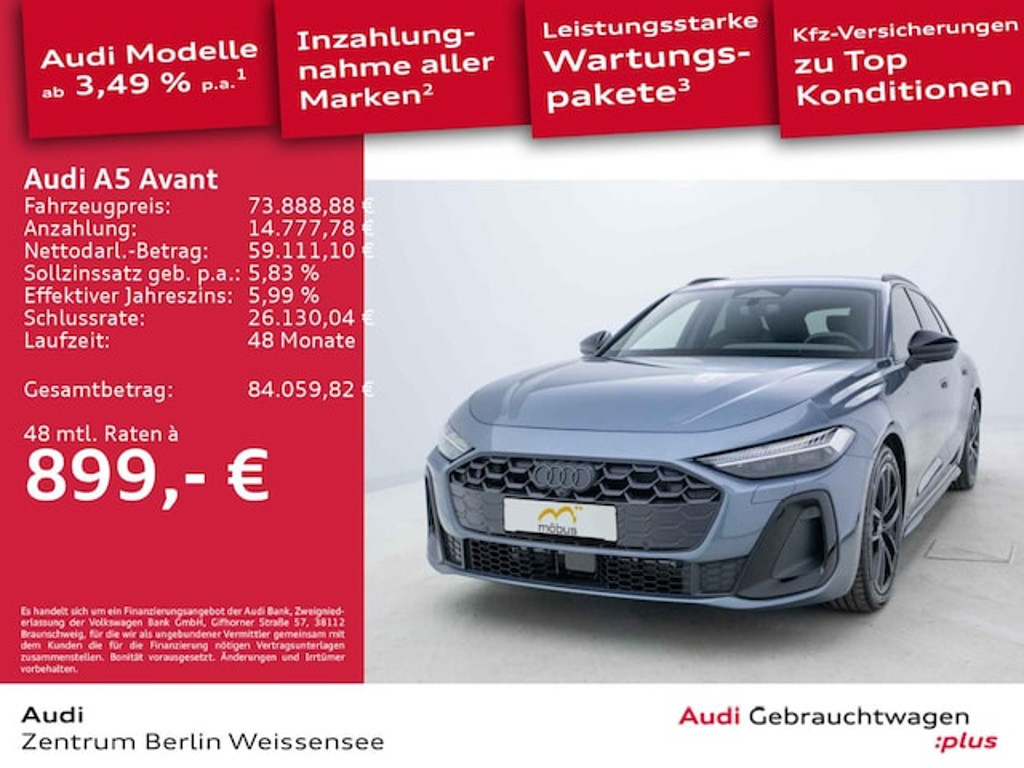 Audi A5 2025 Hybride Benzine
