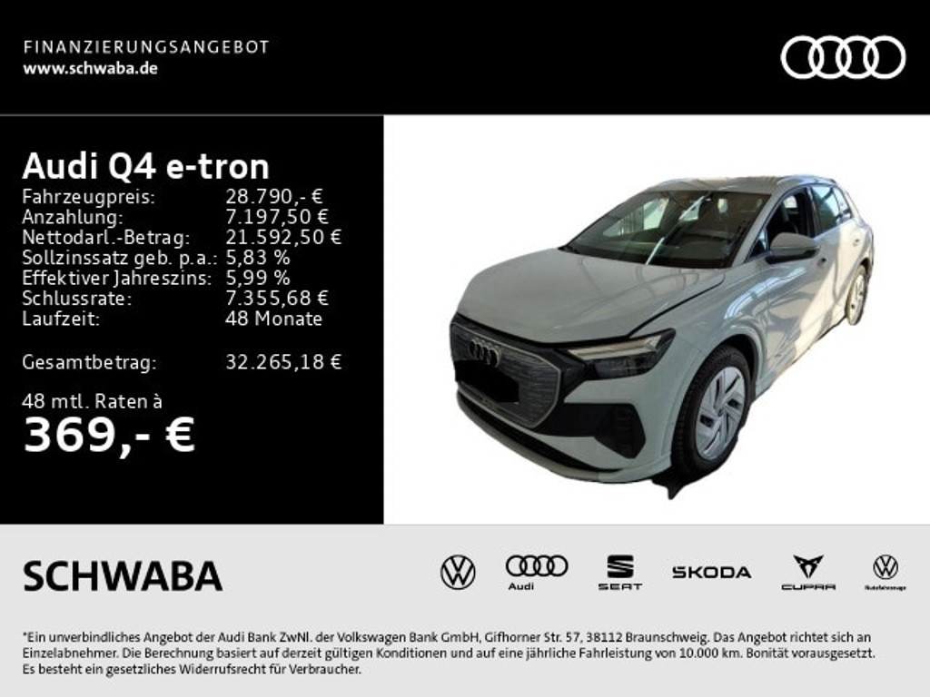 Audi Q4 e-tron 2023 Elektrisch