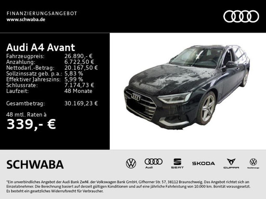 Audi A4 2023 Benzine
