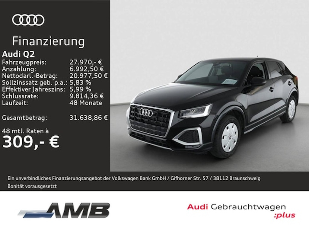 Audi Q2 2025 Benzine