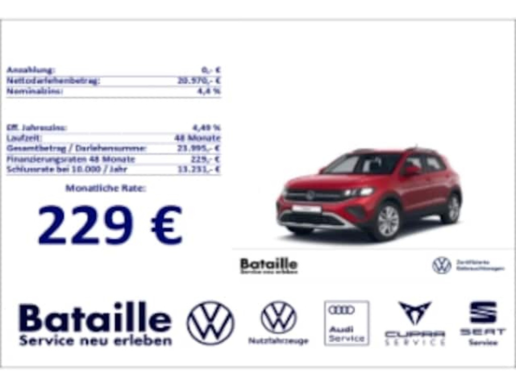 Volkswagen T-Cross 2024 Benzine