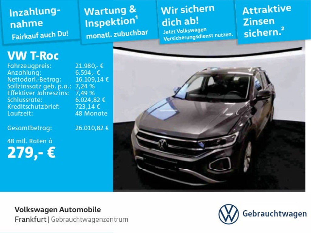 Volkswagen T-Roc 2022 Benzine