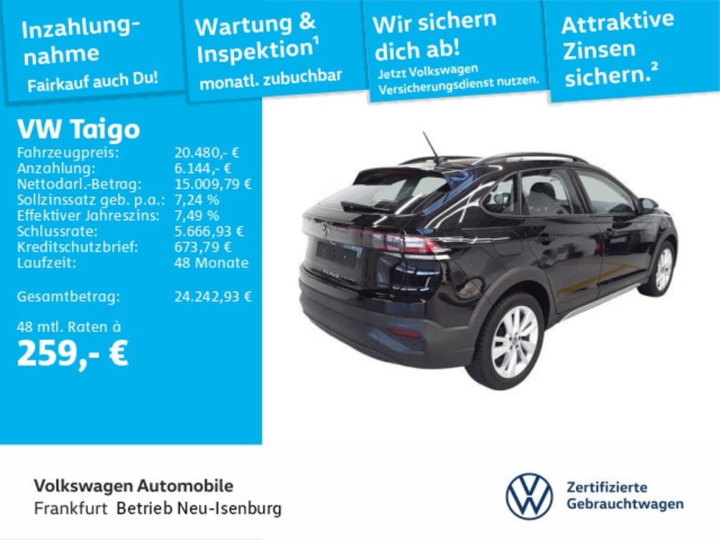 Volkswagen Taigo 2024 Benzine