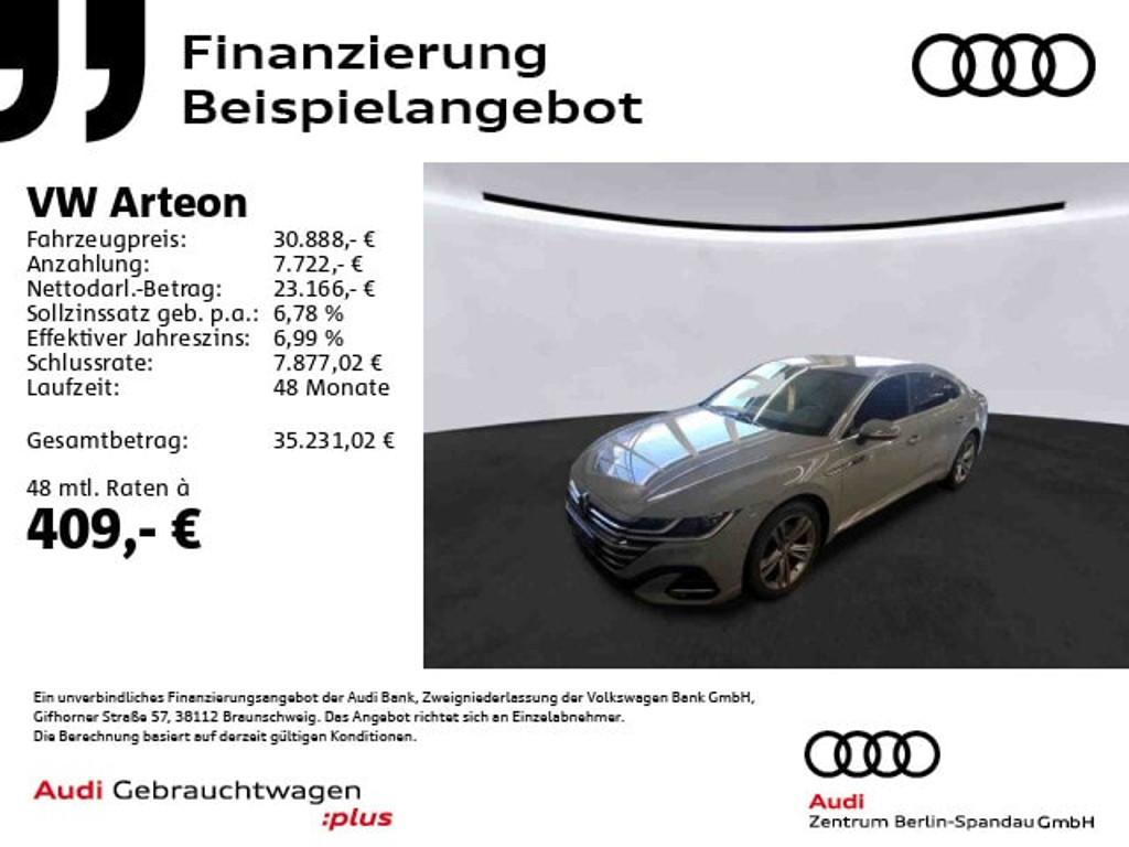 Volkswagen Arteon 2023 Benzine