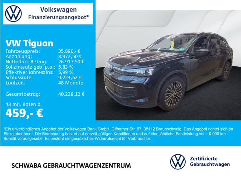 Volkswagen Tiguan 2025 Benzine