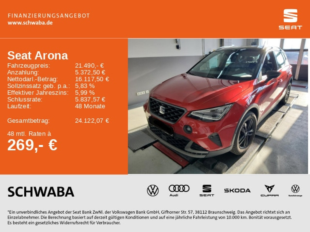 Seat Arona 2022 Benzine