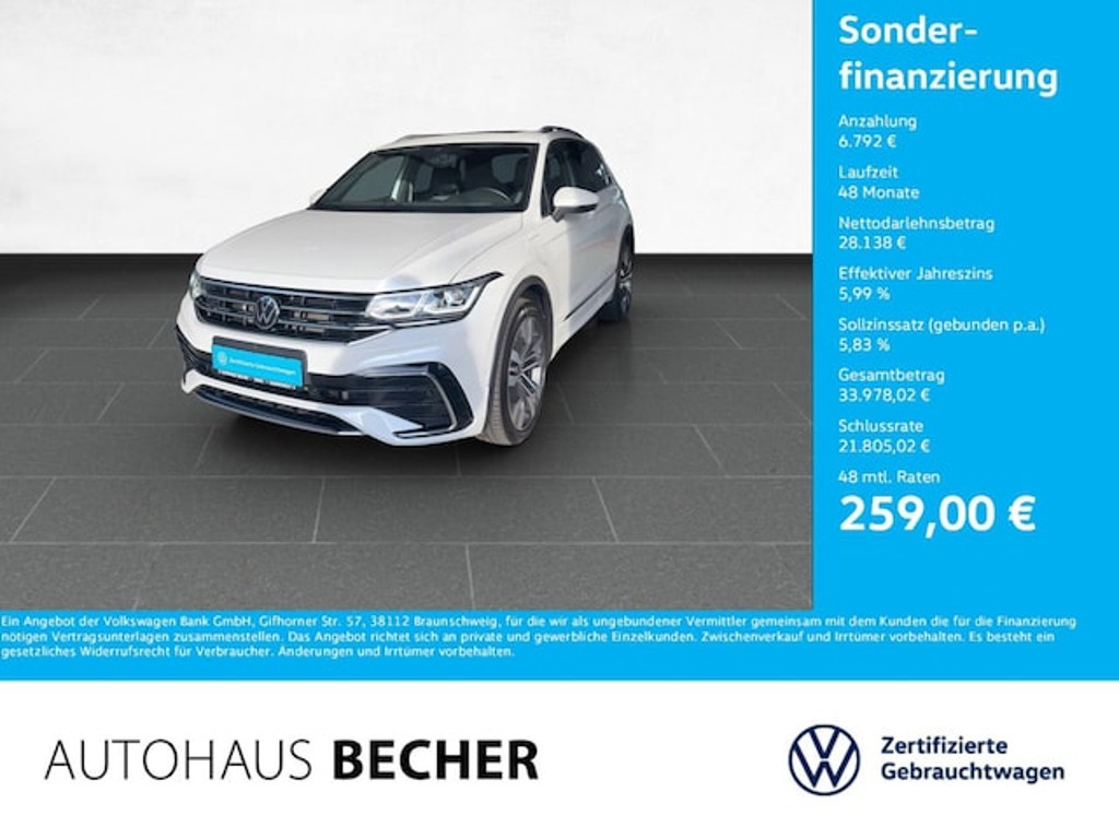 Volkswagen Tiguan 2022 Hybride Benzine