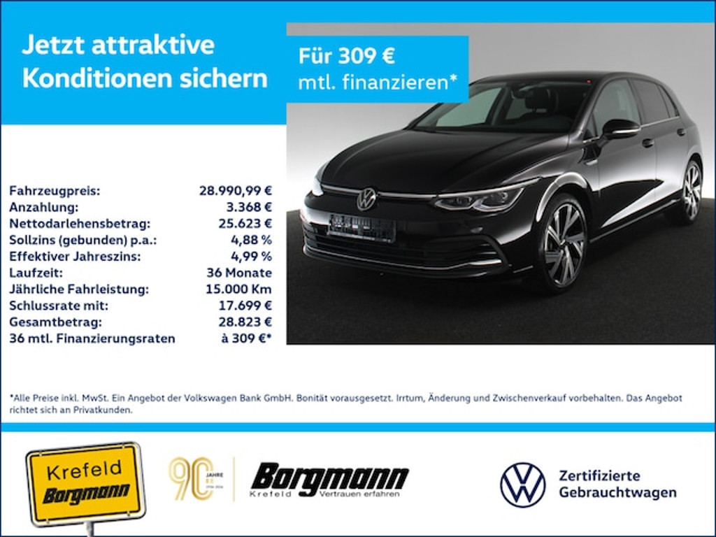 Volkswagen Golf 2023 Benzine