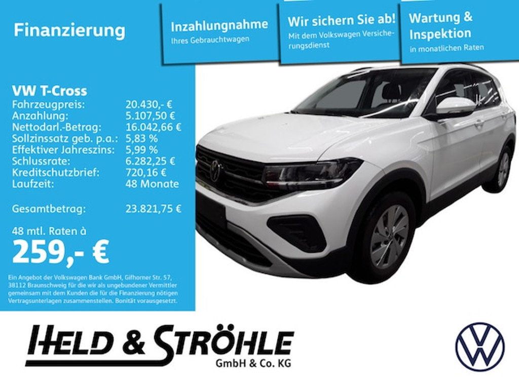 Volkswagen T-Cross 2025 Benzine