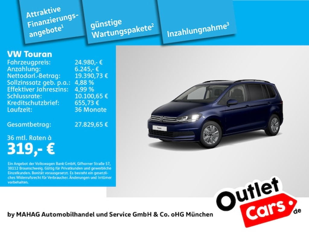 Volkswagen Touran 2022 Diesel