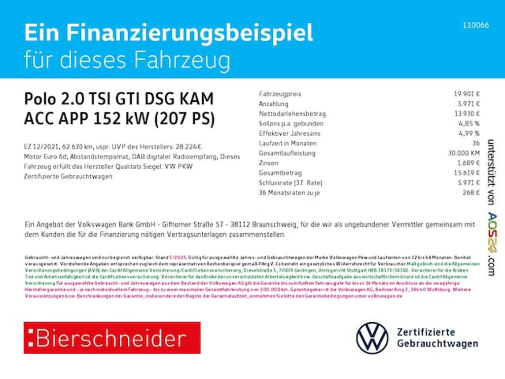 Volkswagen Polo 2021 Benzine