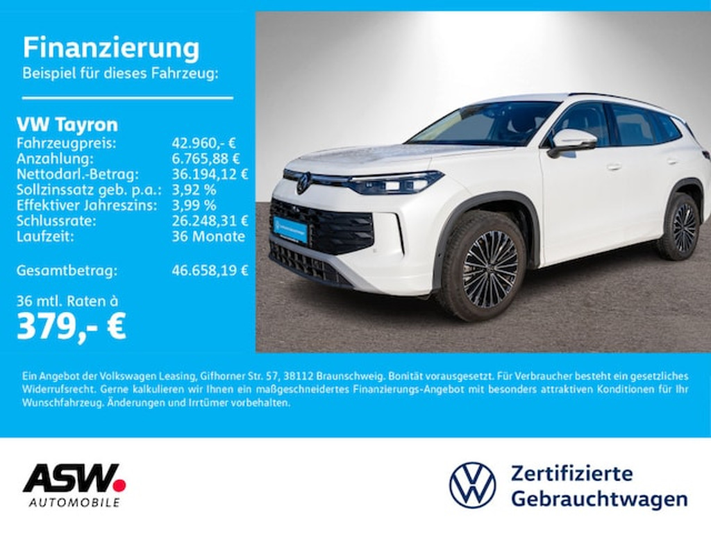 Volkswagen Tayron 2025 Diesel