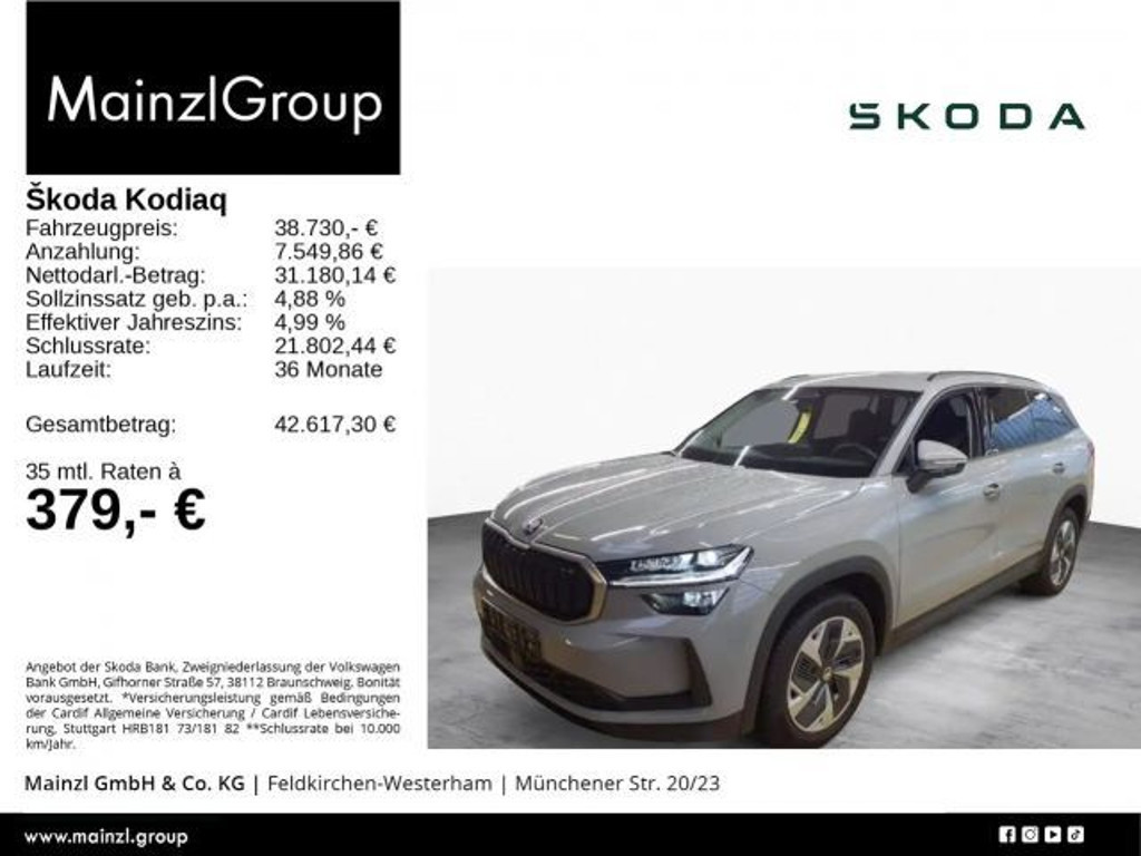 Skoda Kodiaq 2025 Benzine