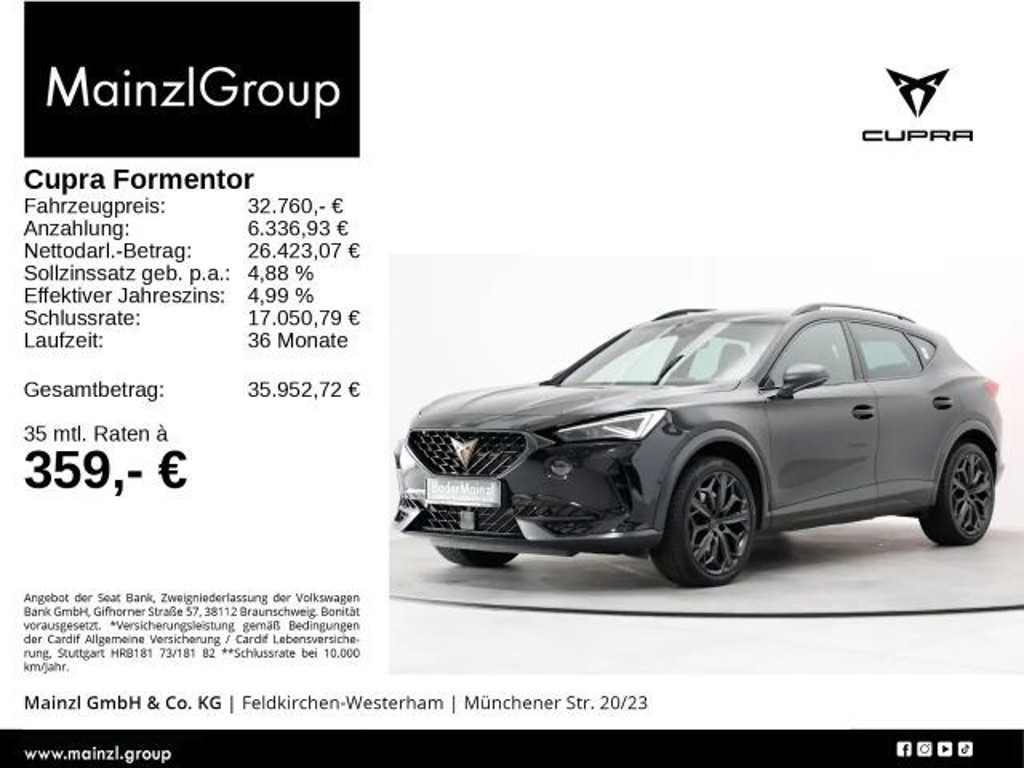 Cupra Formentor 2023 Benzine