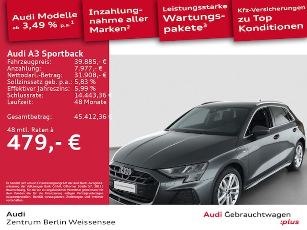Audi A3 2025 Hybride Benzine