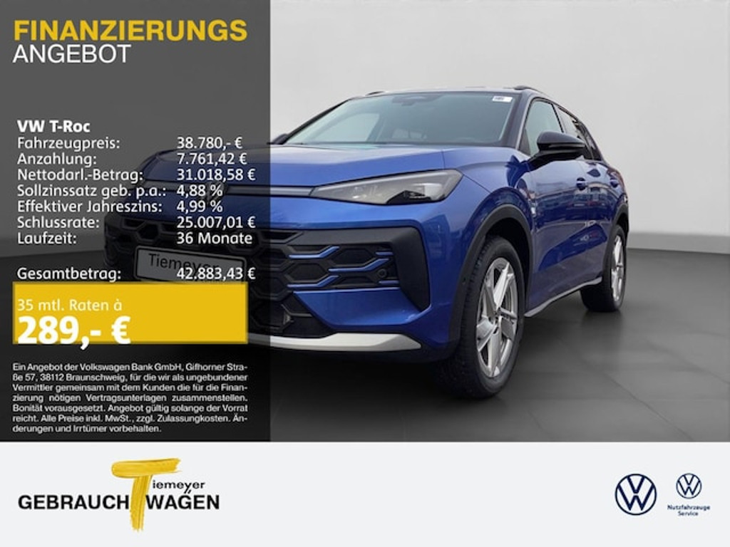 Volkswagen T-Roc 2025 Benzine