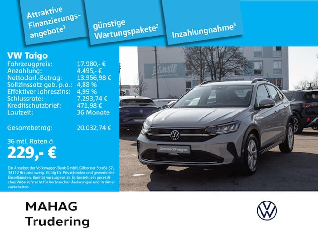 Volkswagen Taigo 2023 Benzine