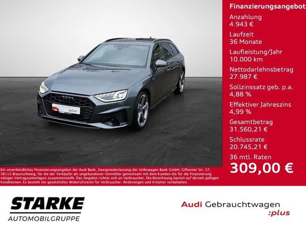 Audi A4 2023 Benzine