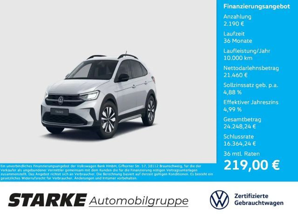 Volkswagen Taigo 2025 Benzine