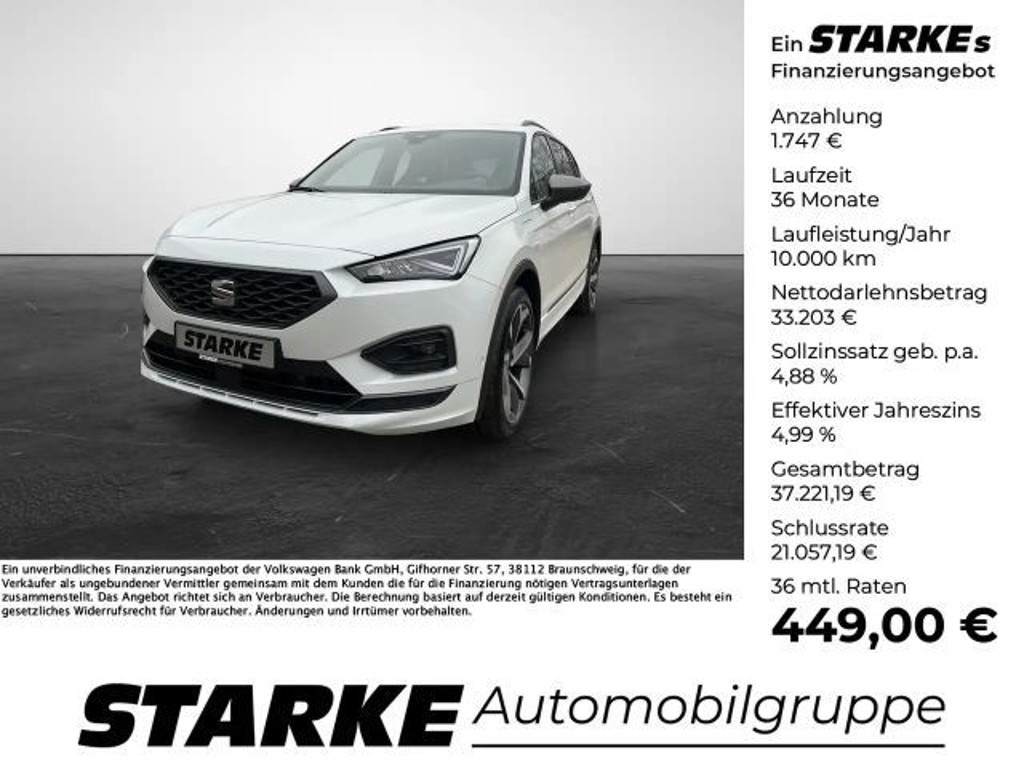 Seat Tarraco 2023 Hybride Benzine