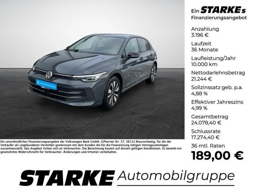 Volkswagen Golf 2025 Benzine