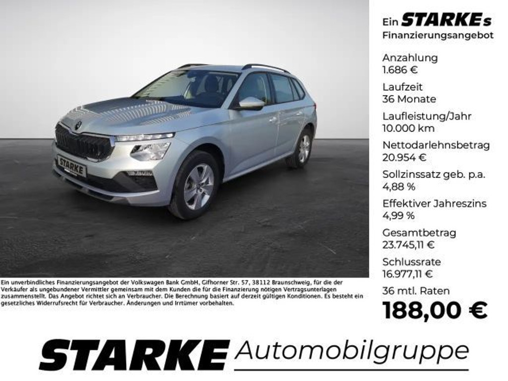 Skoda Kamiq 2025 Benzine