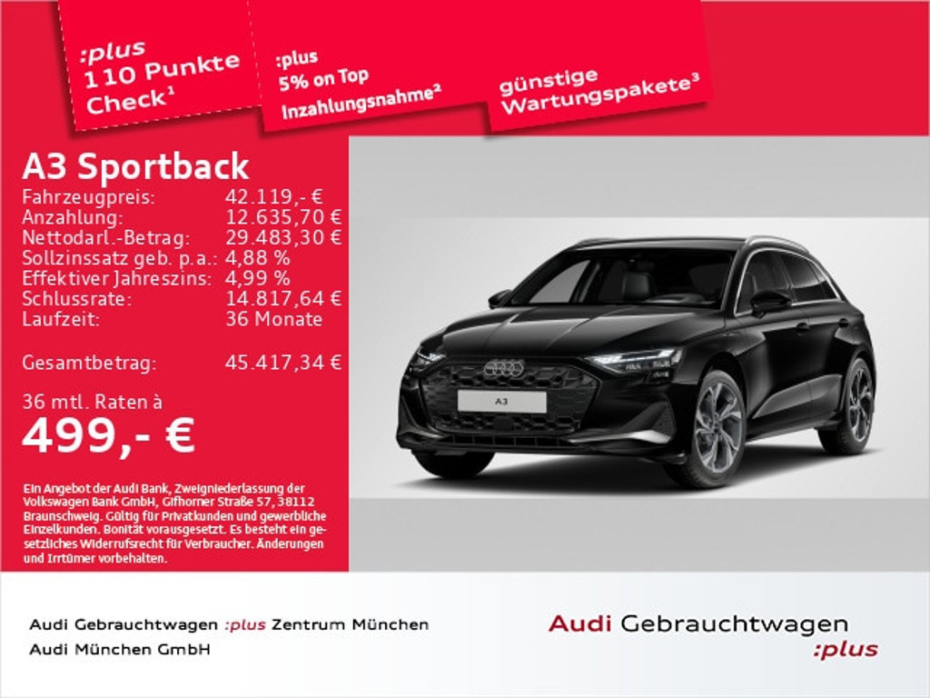 Audi A3 2025 Hybride Benzine