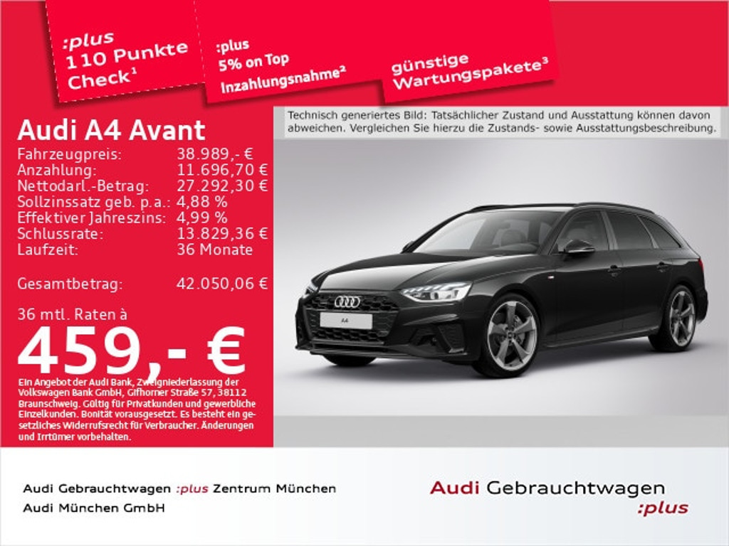 Audi A4 2023 Benzine