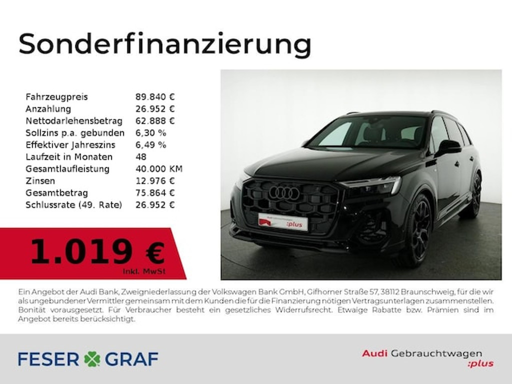 Audi Q7 2025 Hybride Benzine