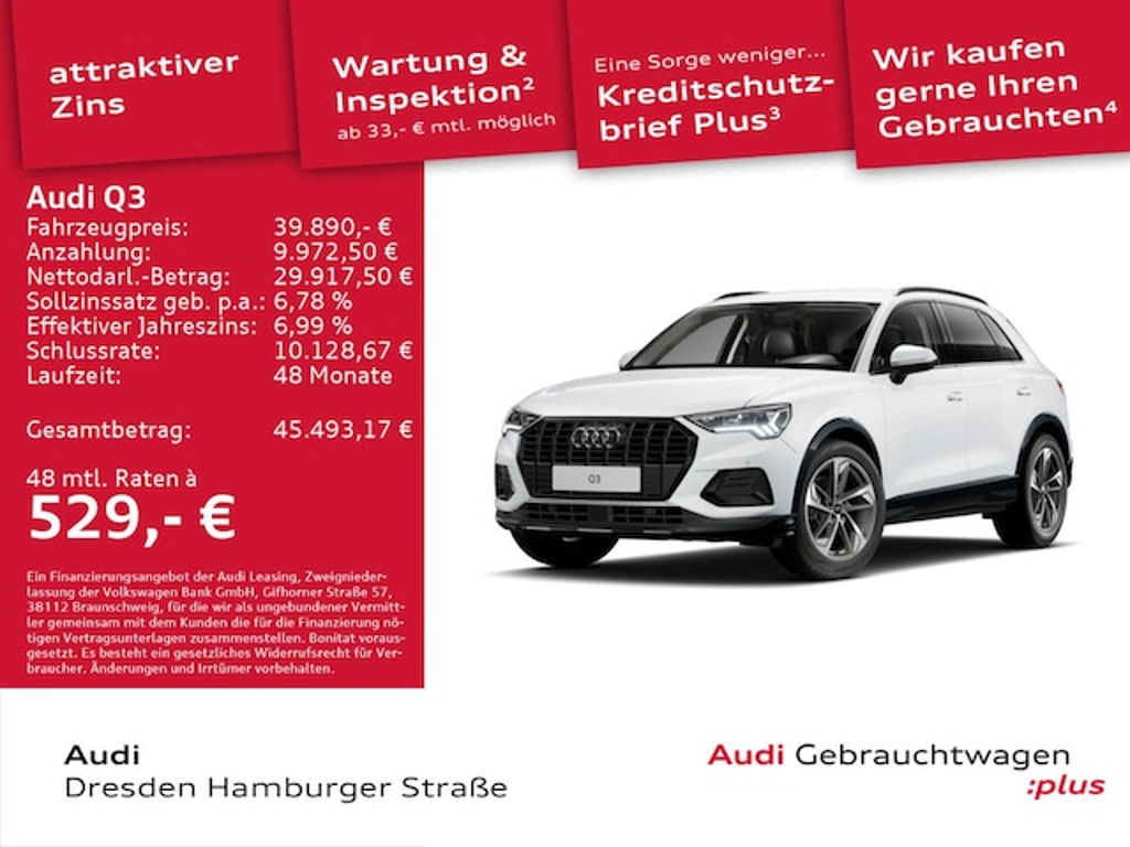 Audi Q3 2025 Benzine