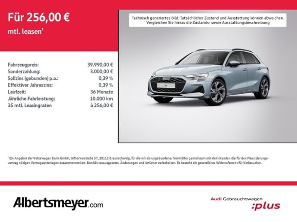 Audi A3 2025 Hybride Benzine