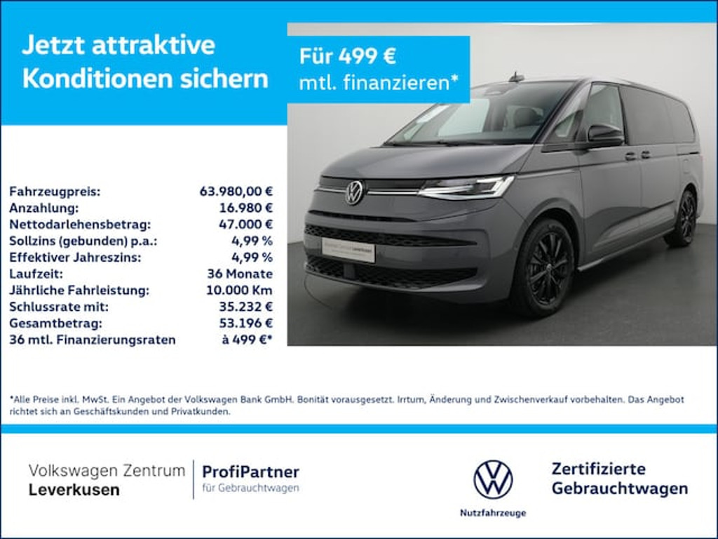 Volkswagen Multivan 2026 Diesel