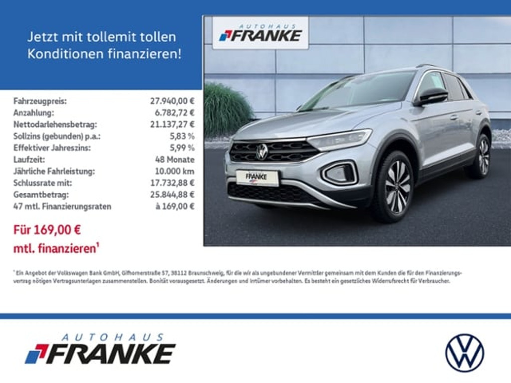 Volkswagen T-Roc 2025 Benzine