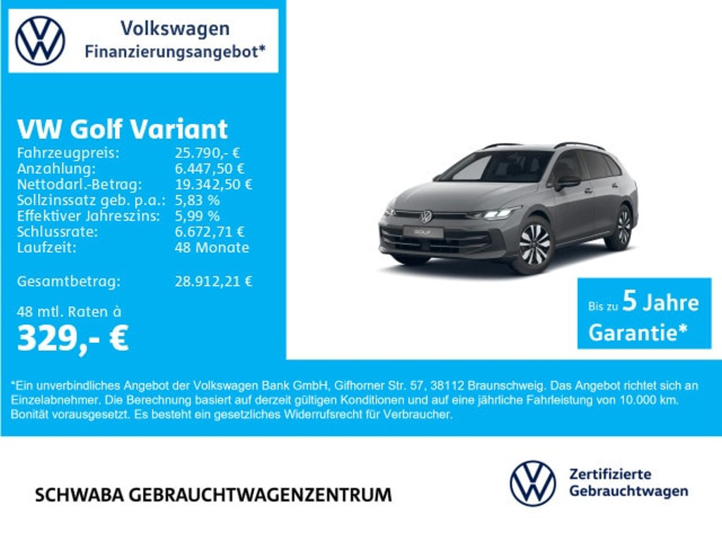 Volkswagen Golf 2025 Benzine