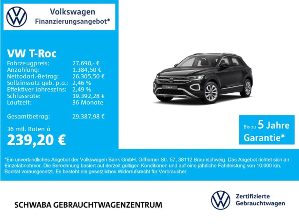 Volkswagen T-Roc 2025 Benzine