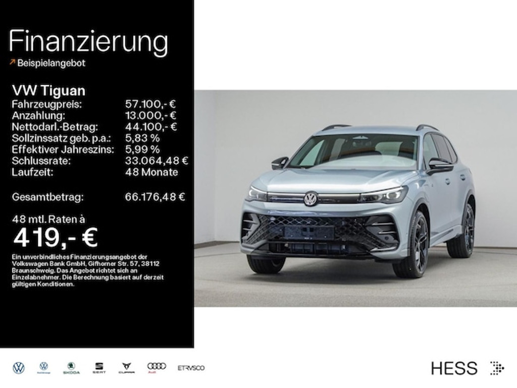 Volkswagen Tiguan 2026 Hybride Benzine